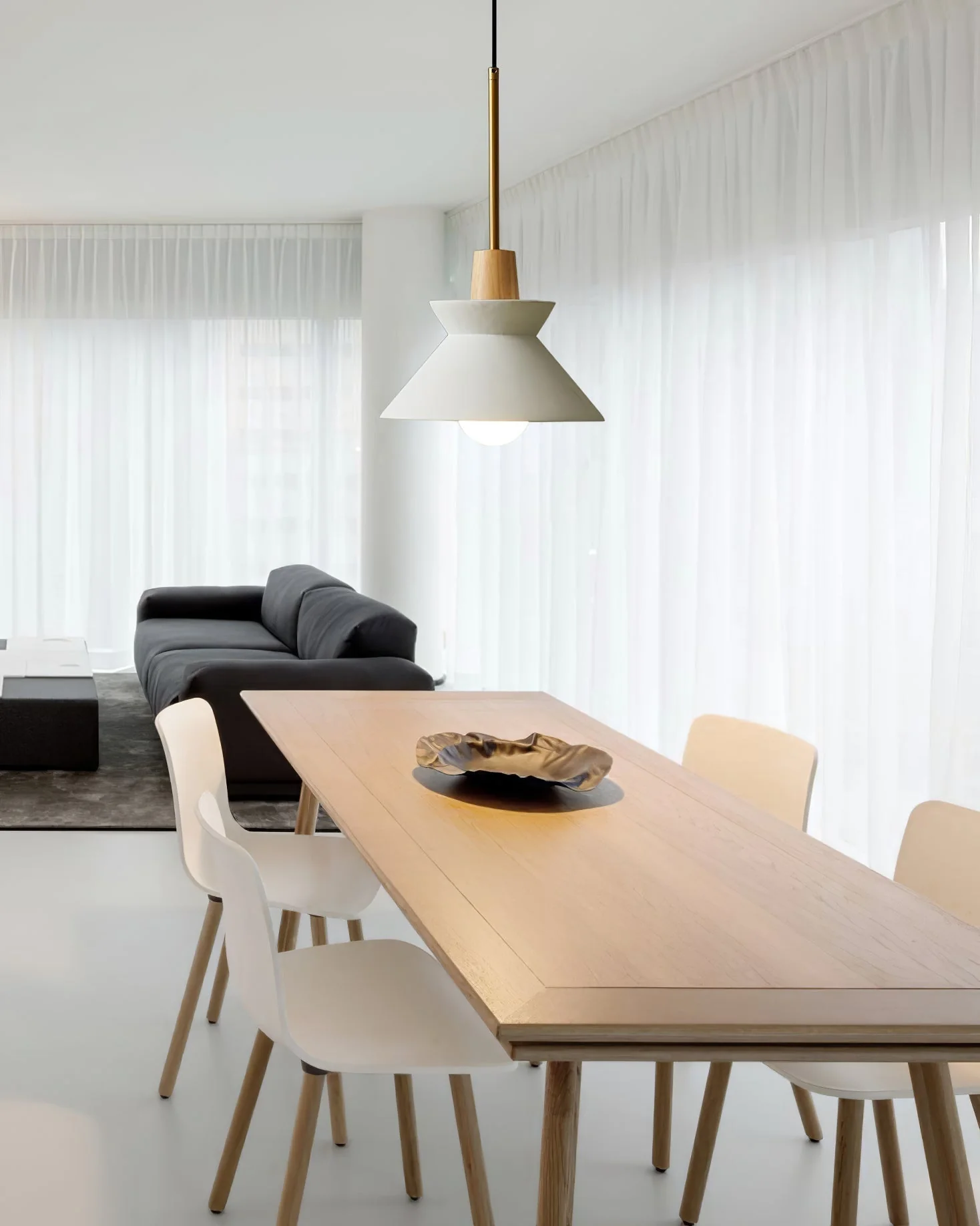Solara Pendant Lamp Wood Space Nordic Minimalist - Image 30
