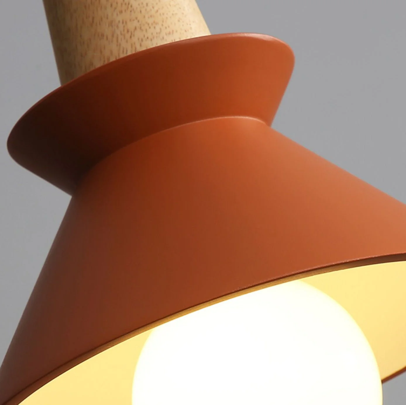 Solara Pendant Lamp Wood Space Nordic Minimalist - Image 35