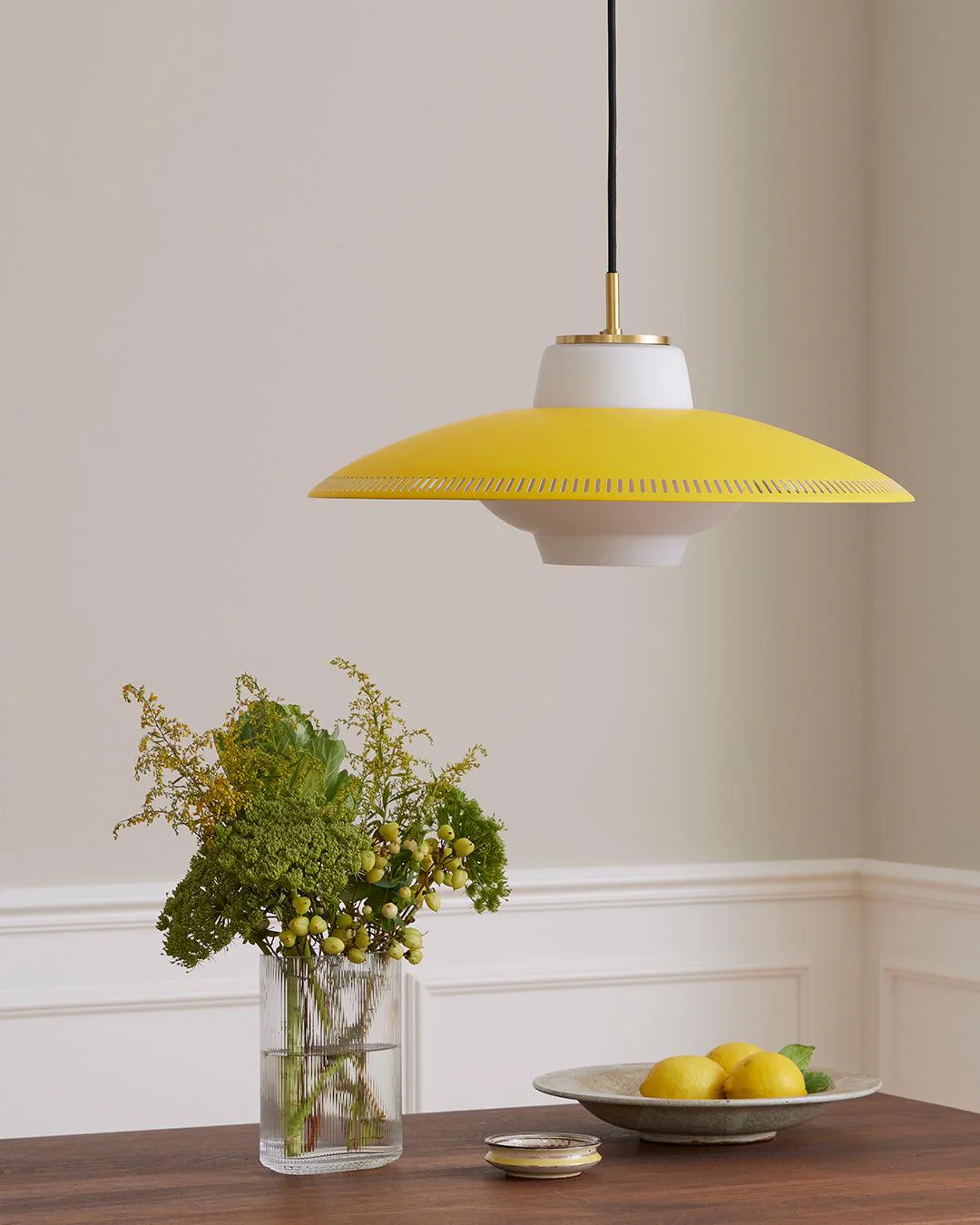 Solara Pendant Lamp Opal Glass Wide Shade Classic - Image 31