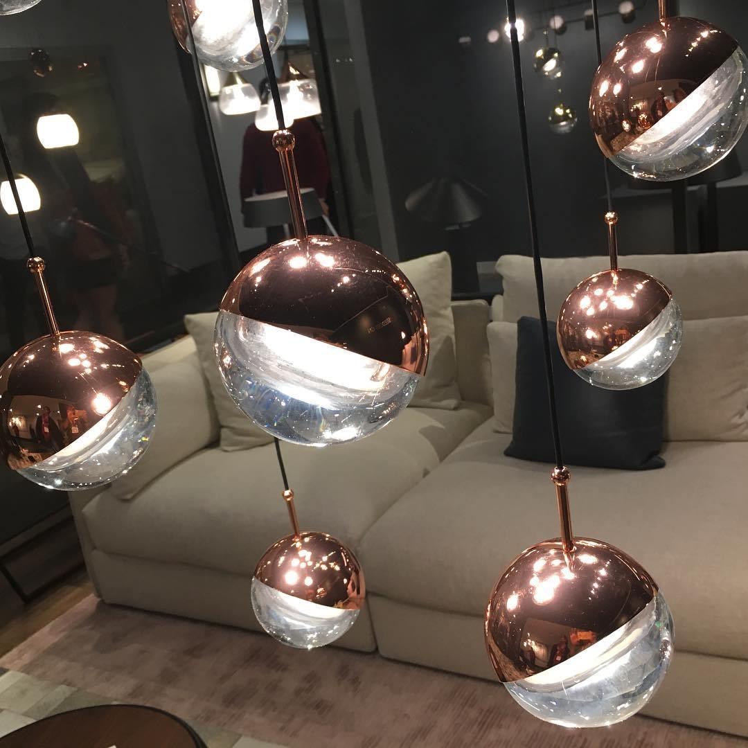 Solara Pendant Lamp Steel Glass Multi Drop Minimalist Staircase - Image 131