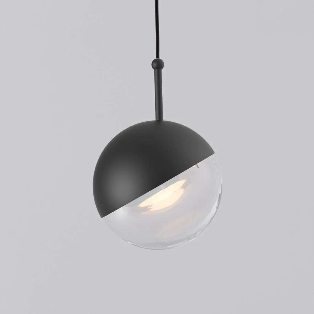 Solara Pendant Lamp Steel Glass Multi Drop Minimalist Staircase - Image 90