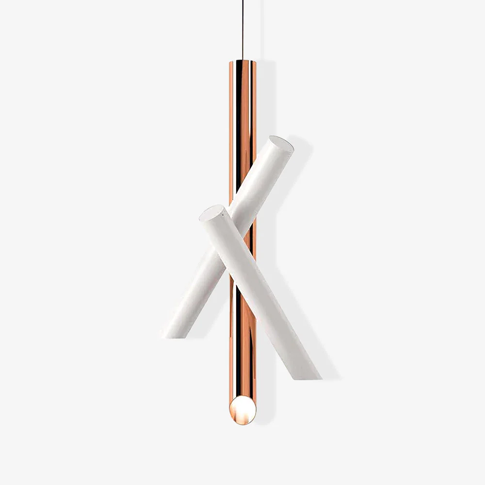 Solara Pendant Lamp Tubes Aluminum Minimalist - Image 10