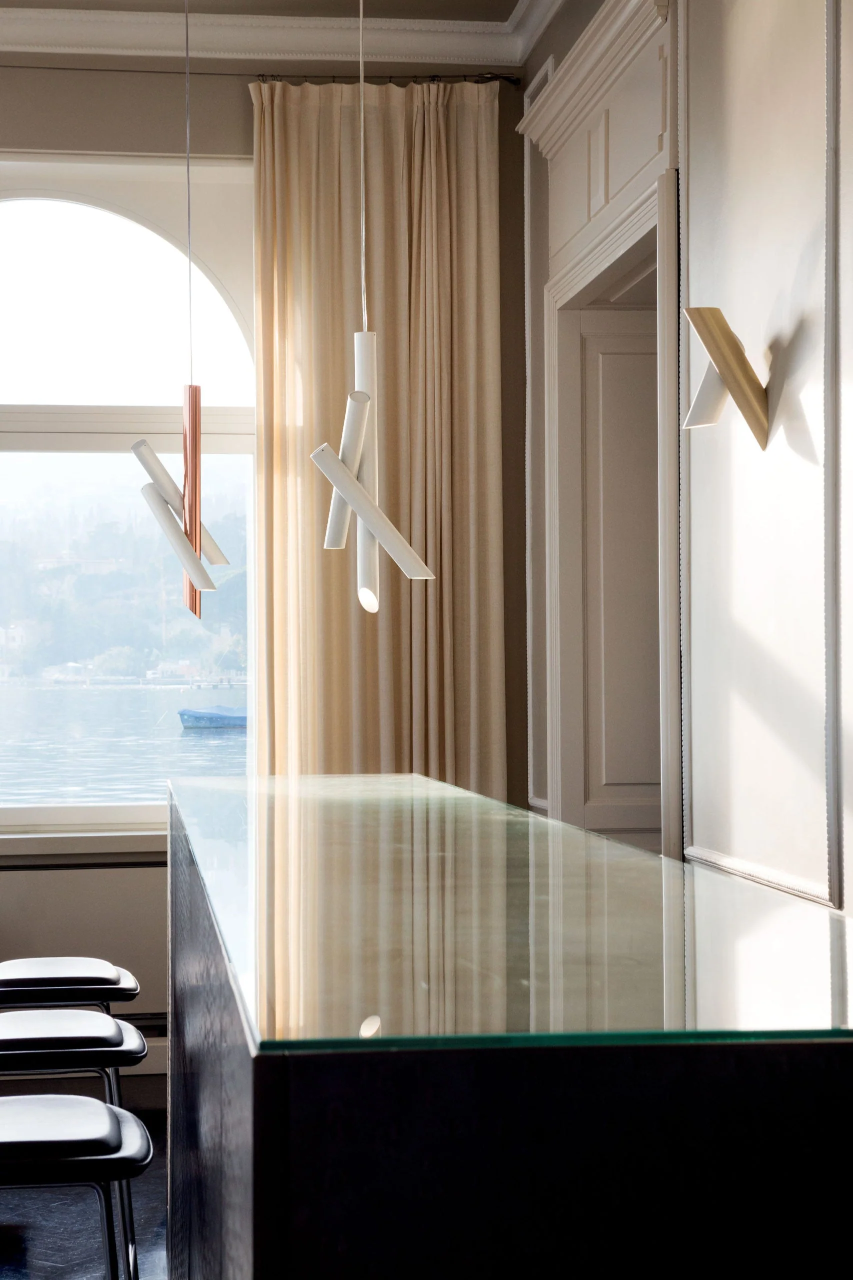 Solara Pendant Lamp Tubes Aluminum Minimalist - Image 39
