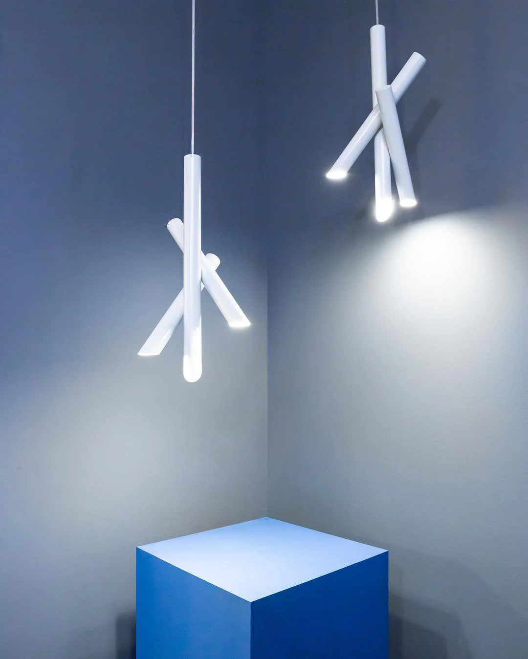 Solara Pendant Lamp Tubes Aluminum Minimalist - Image 46