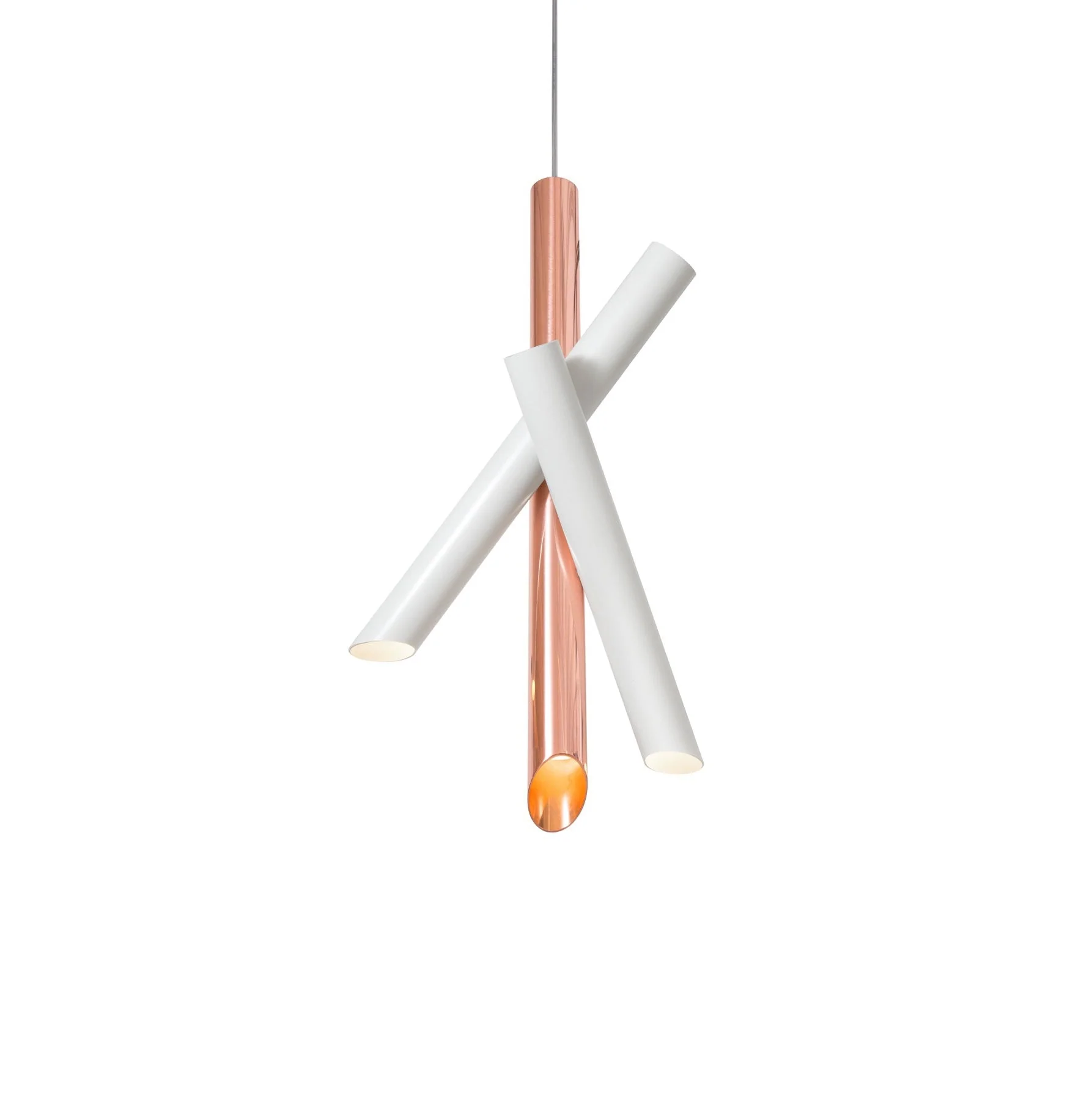 Solara Pendant Lamp Tubes Aluminum Minimalist - Image 48