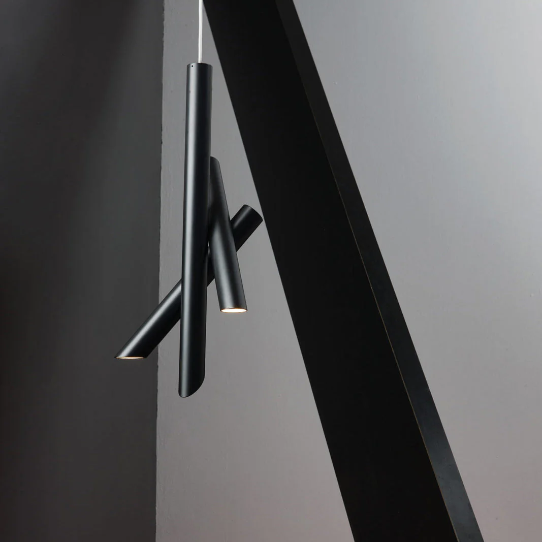 Solara Pendant Lamp Tubes Aluminum Minimalist - Image 51