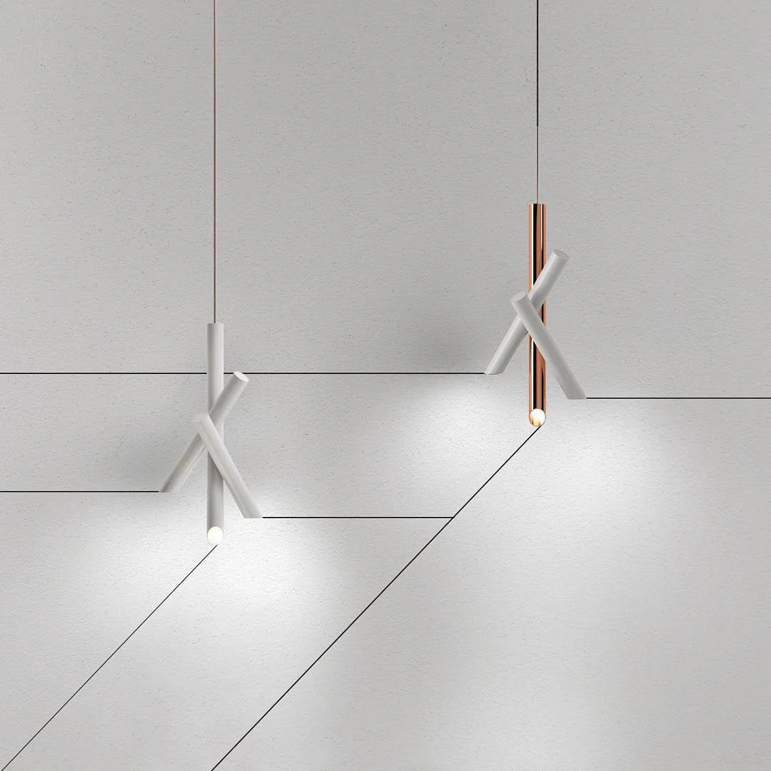 Solara Pendant Lamp Tubes Aluminum Minimalist - Image 55