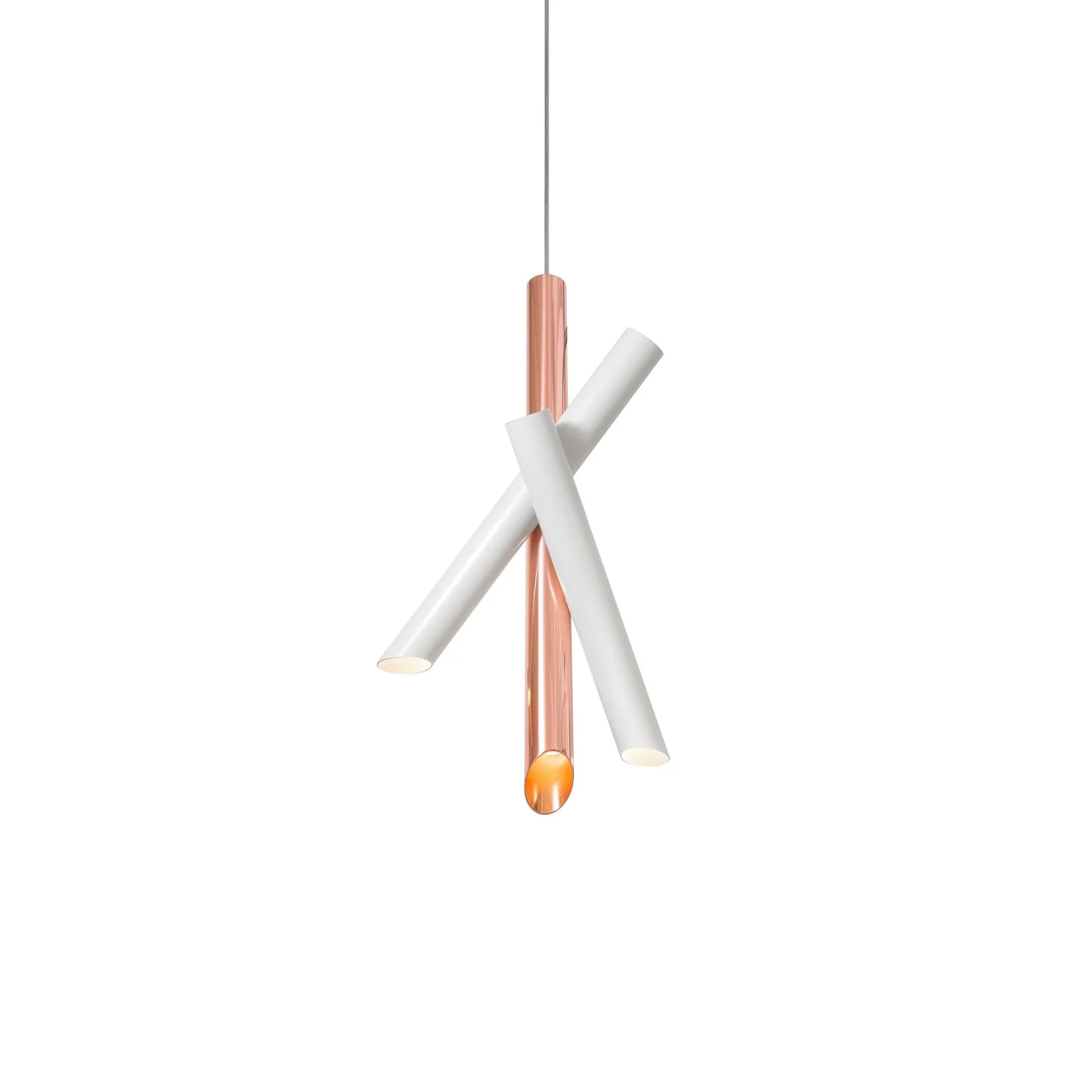 Solara Pendant Lamp Tubes Aluminum Minimalist - Image 59