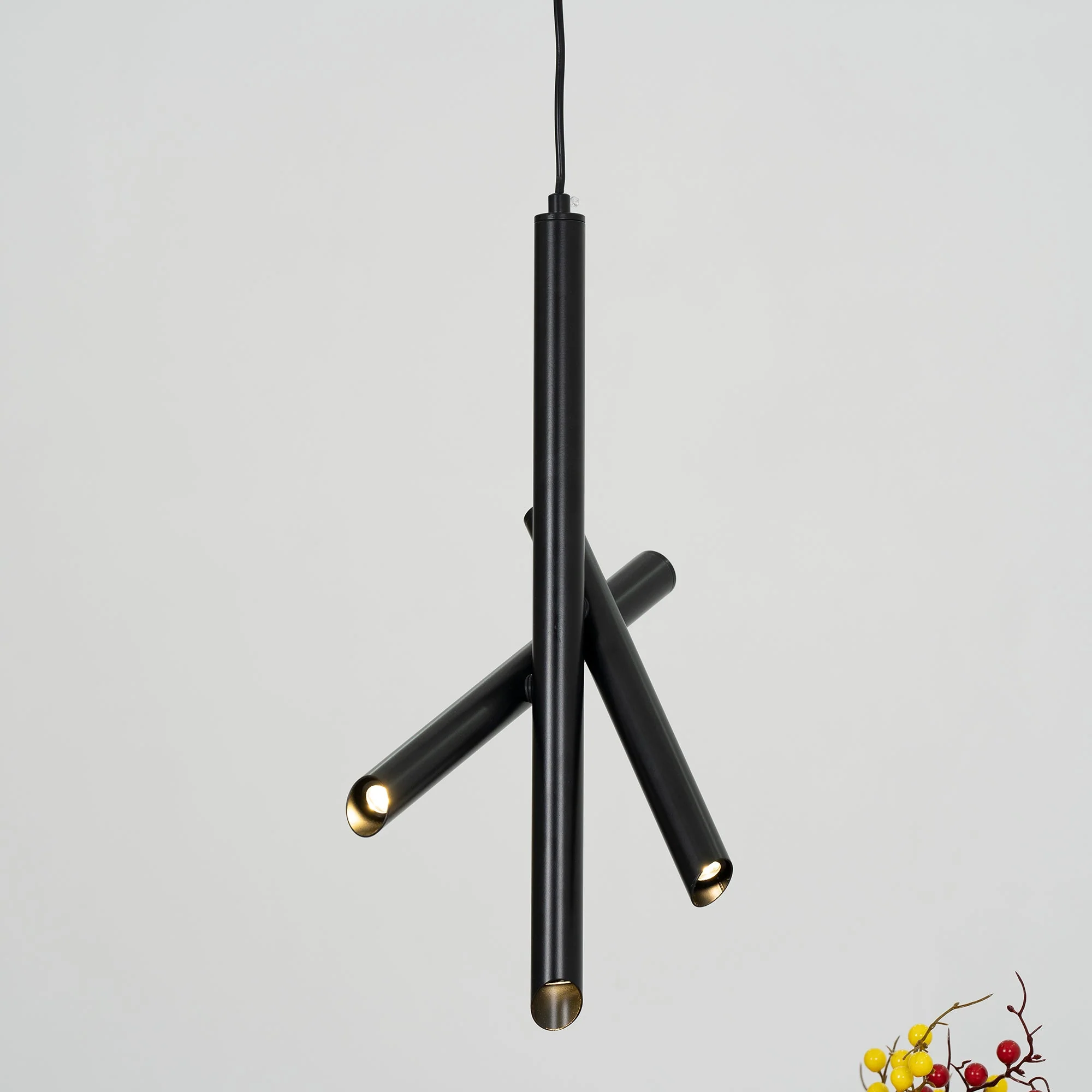 Solara Pendant Lamp Tubes Aluminum Minimalist - Image 60