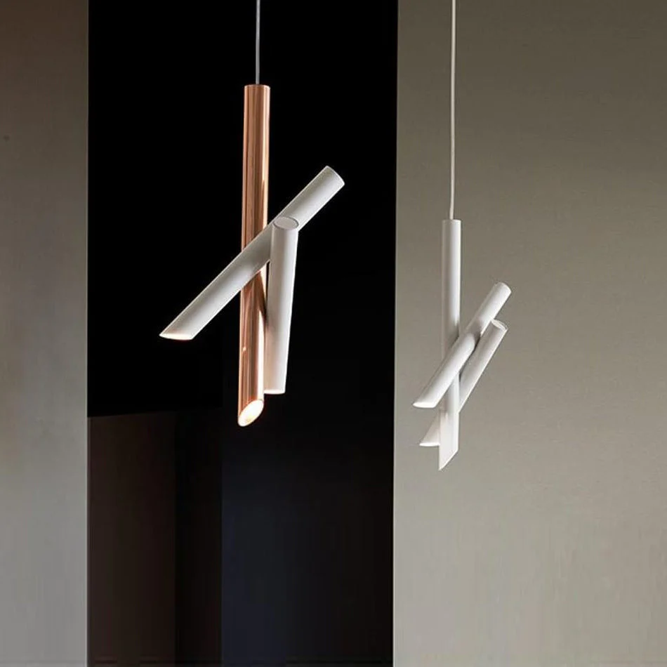 Solara Pendant Lamp Tubes Aluminum Minimalist - Image 65