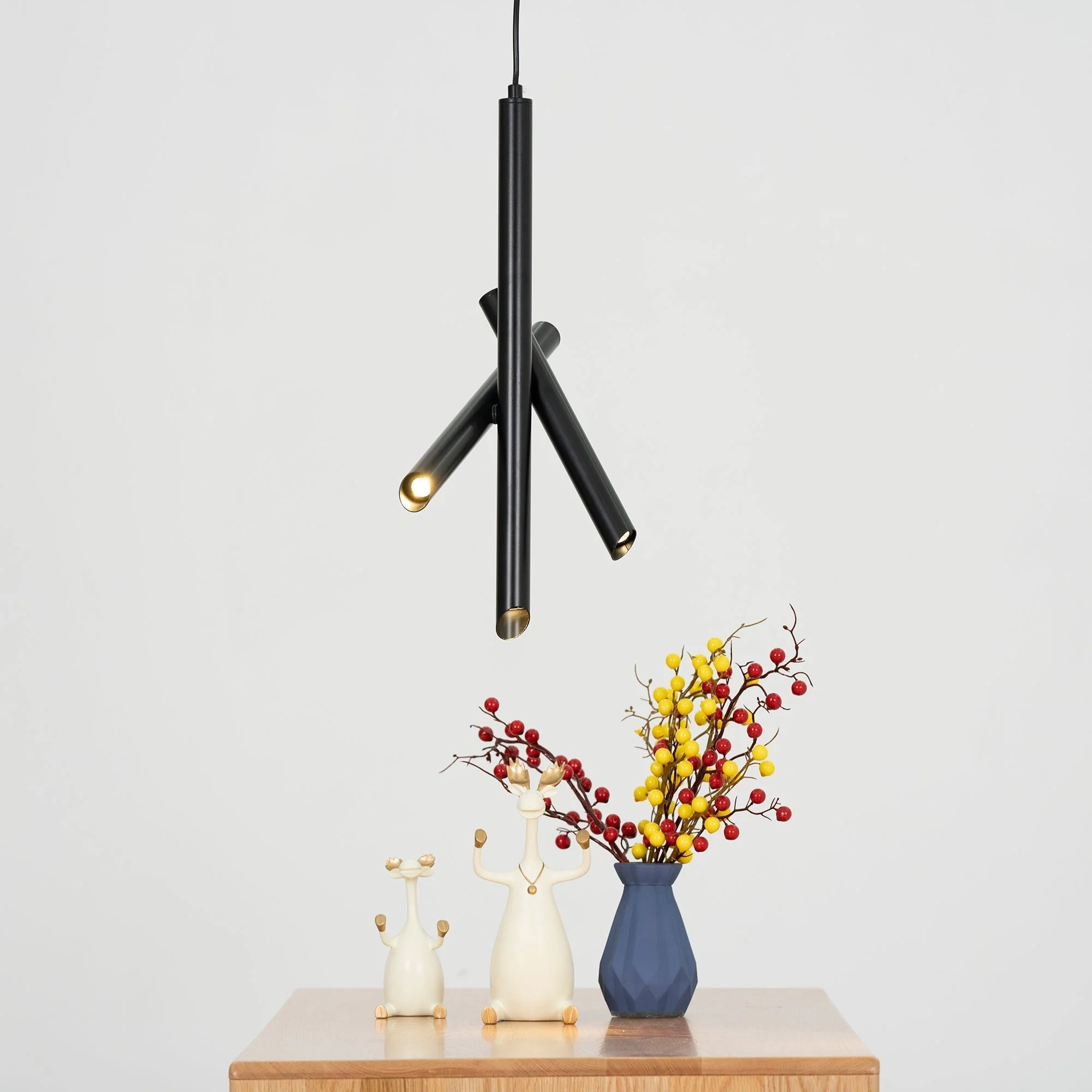 Solara Pendant Lamp Tubes Aluminum Minimalist - Image 66