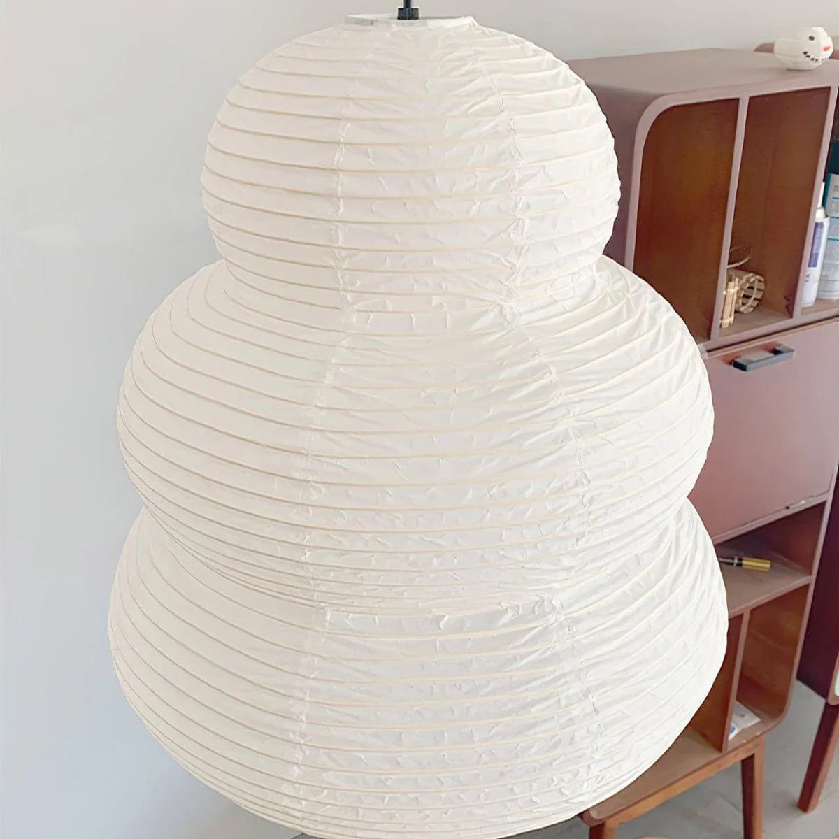 Solara Pendant Lamp Washi Paper Tiered Lantern Japanese Living Room - Image 5