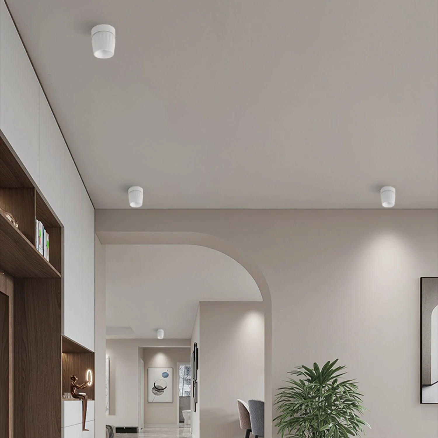 Solara Spotlight Aluminum Ribbed Rotatable Minimalist - Image 21