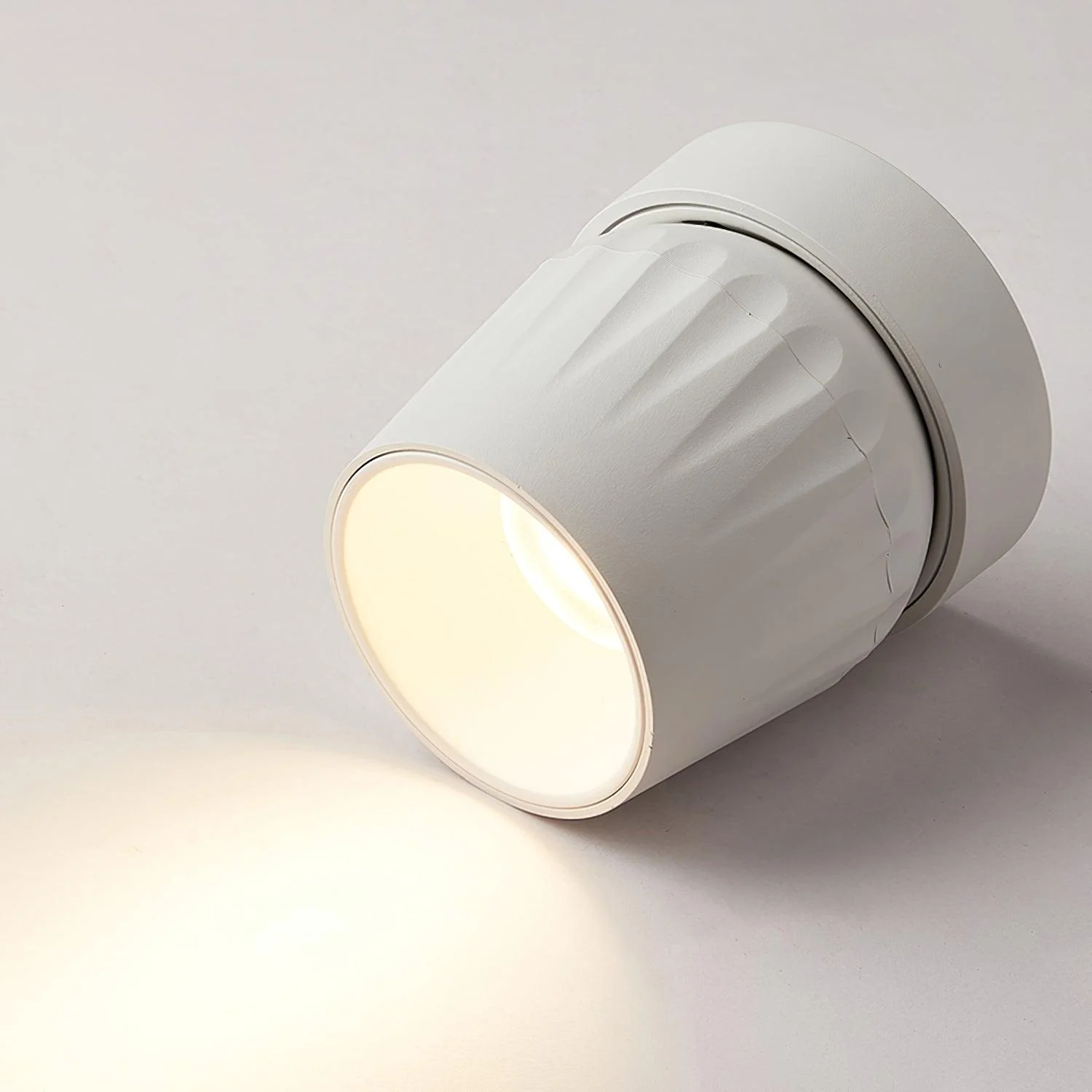 Solara Spotlight Aluminum Ribbed Rotatable Minimalist - Image 25