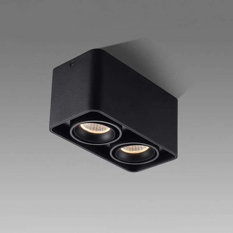 Solara Spotlight Surface Mount Twin LED Angular Minimalist - Image 16