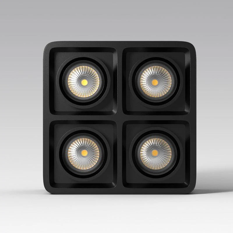Solara Spotlight Surface Mount Twin LED Angular Minimalist - Image 3