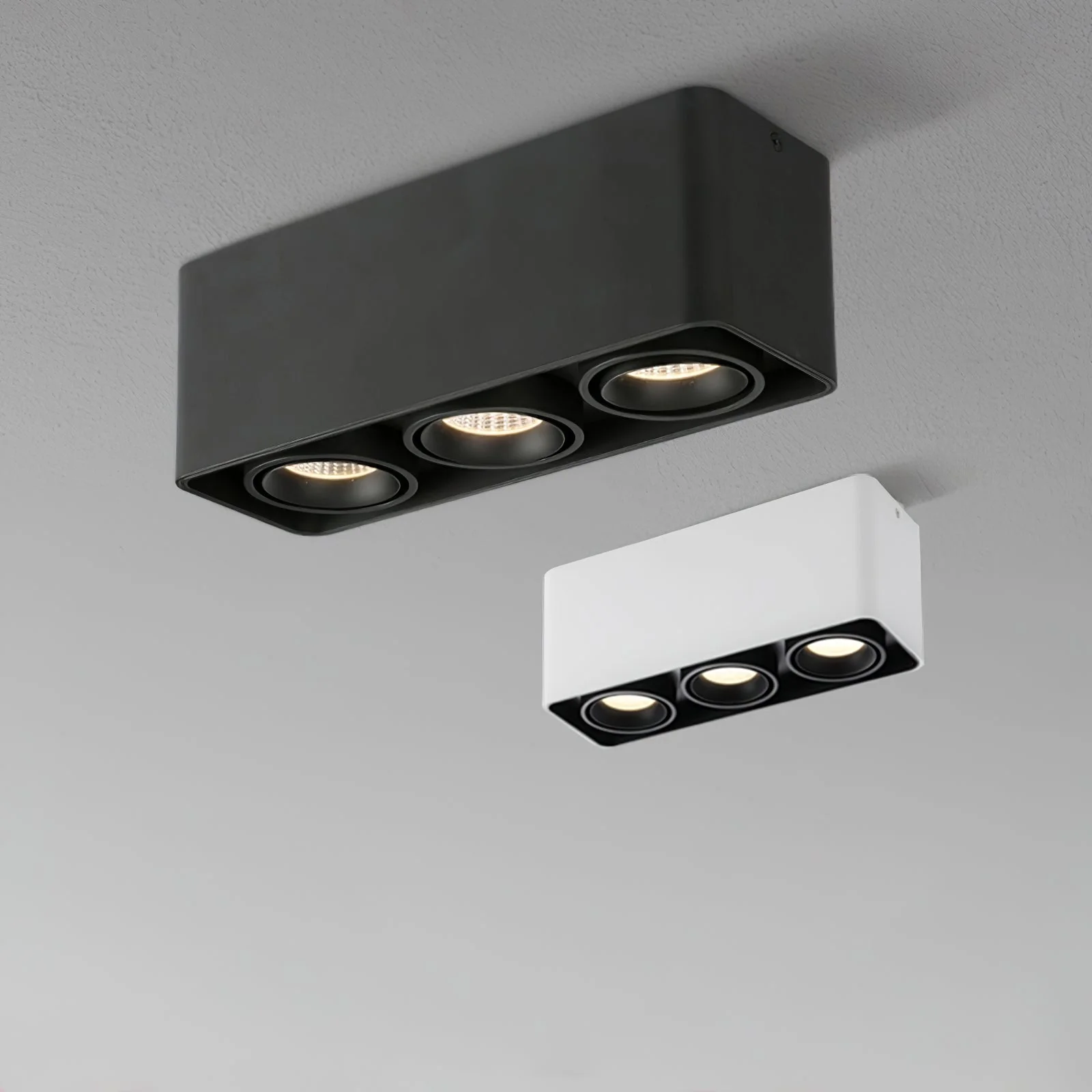 Solara Spotlight Surface Mount Twin LED Angular Minimalist - Image 36
