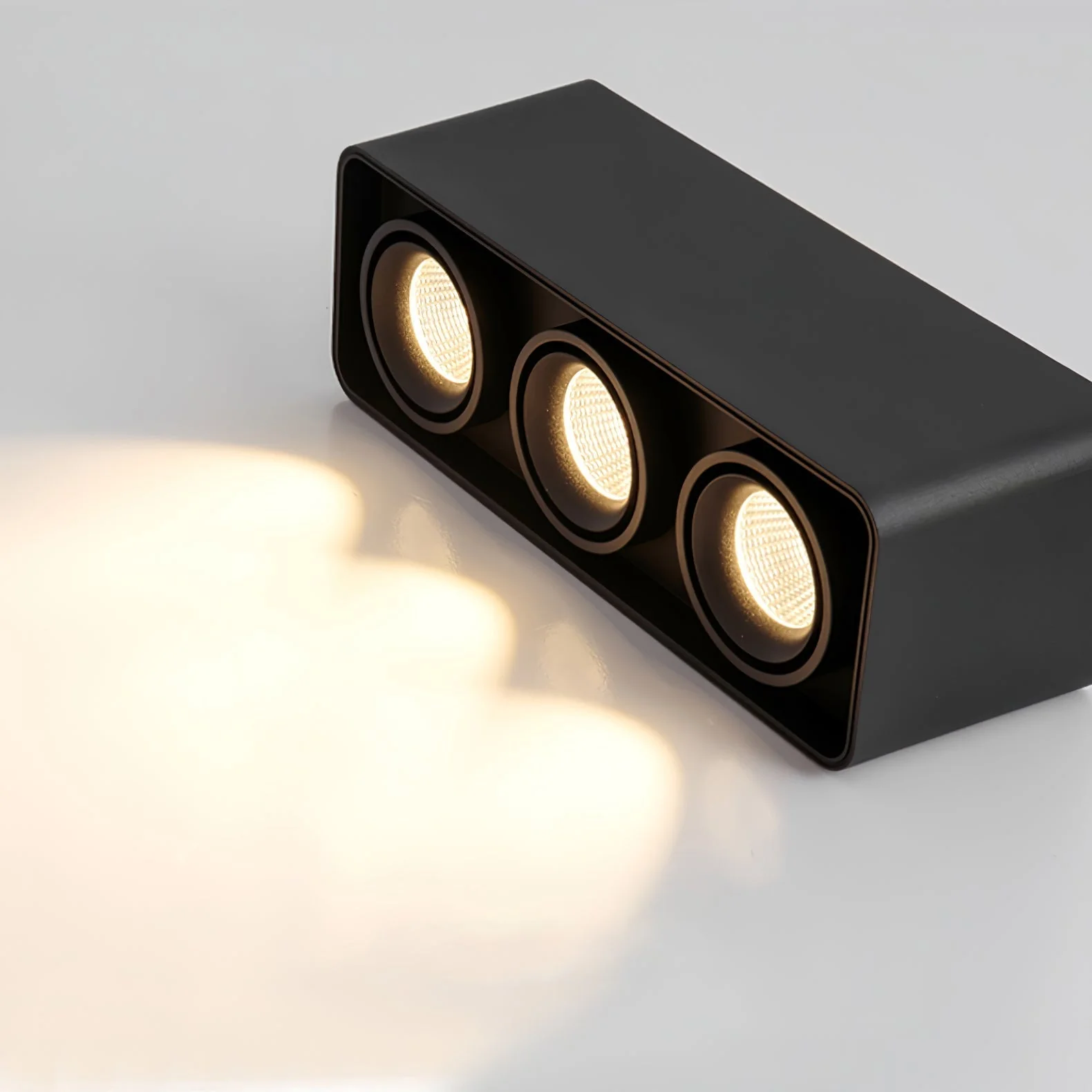 Solara Spotlight Surface Mount Twin LED Angular Minimalist - Image 37