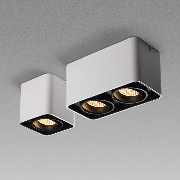Solara Spotlight Surface Mount Twin LED Angular Minimalist - Image 52