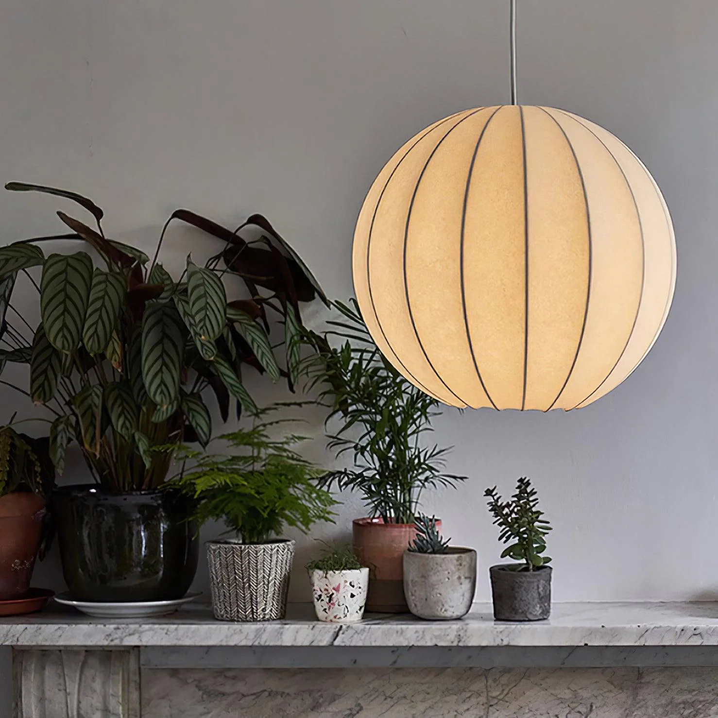 Solarce Silk Scandinavian Pendant Lamp - Image 8