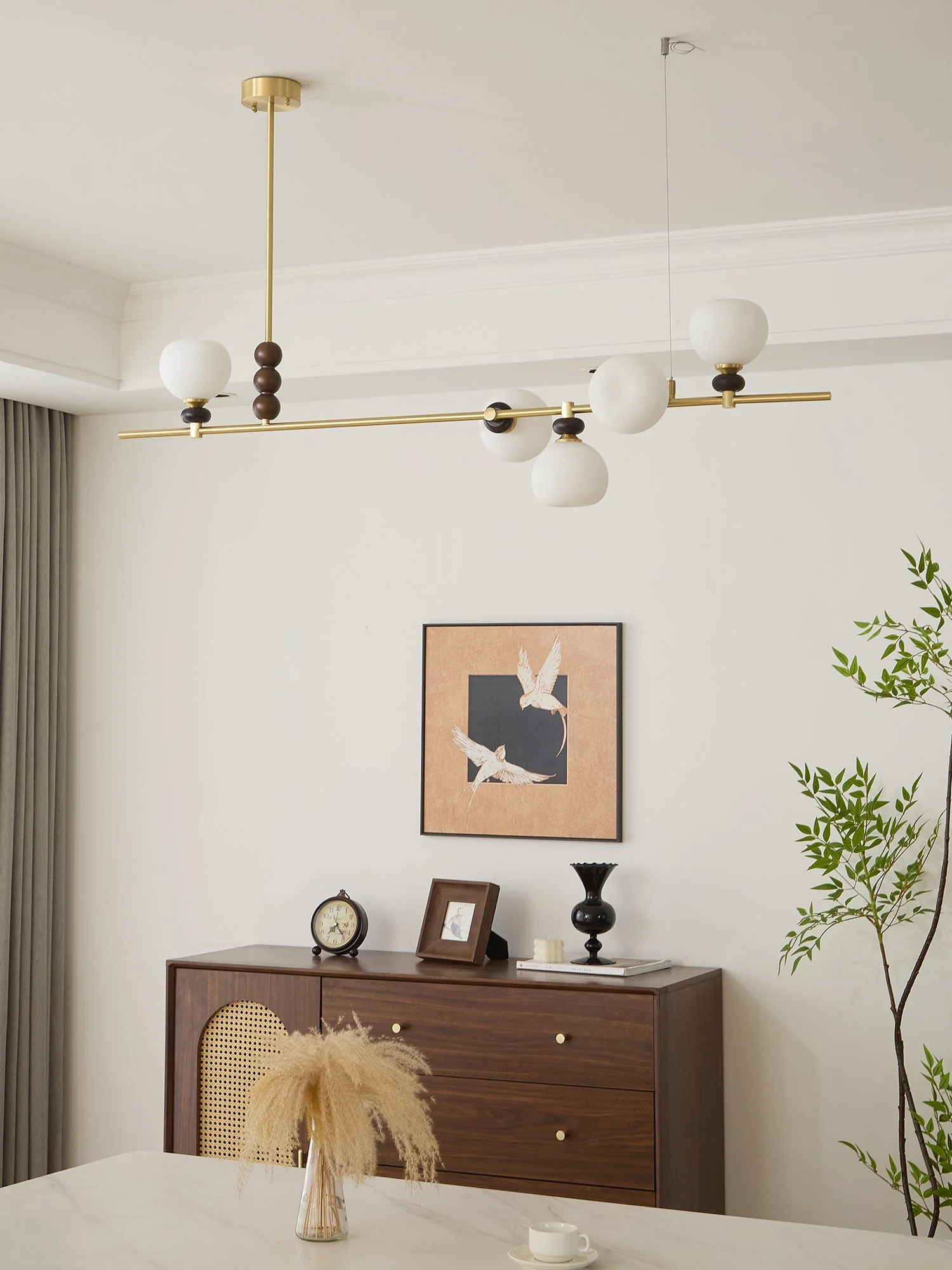Solaren Wood Vintage Pendant Light - Image 23