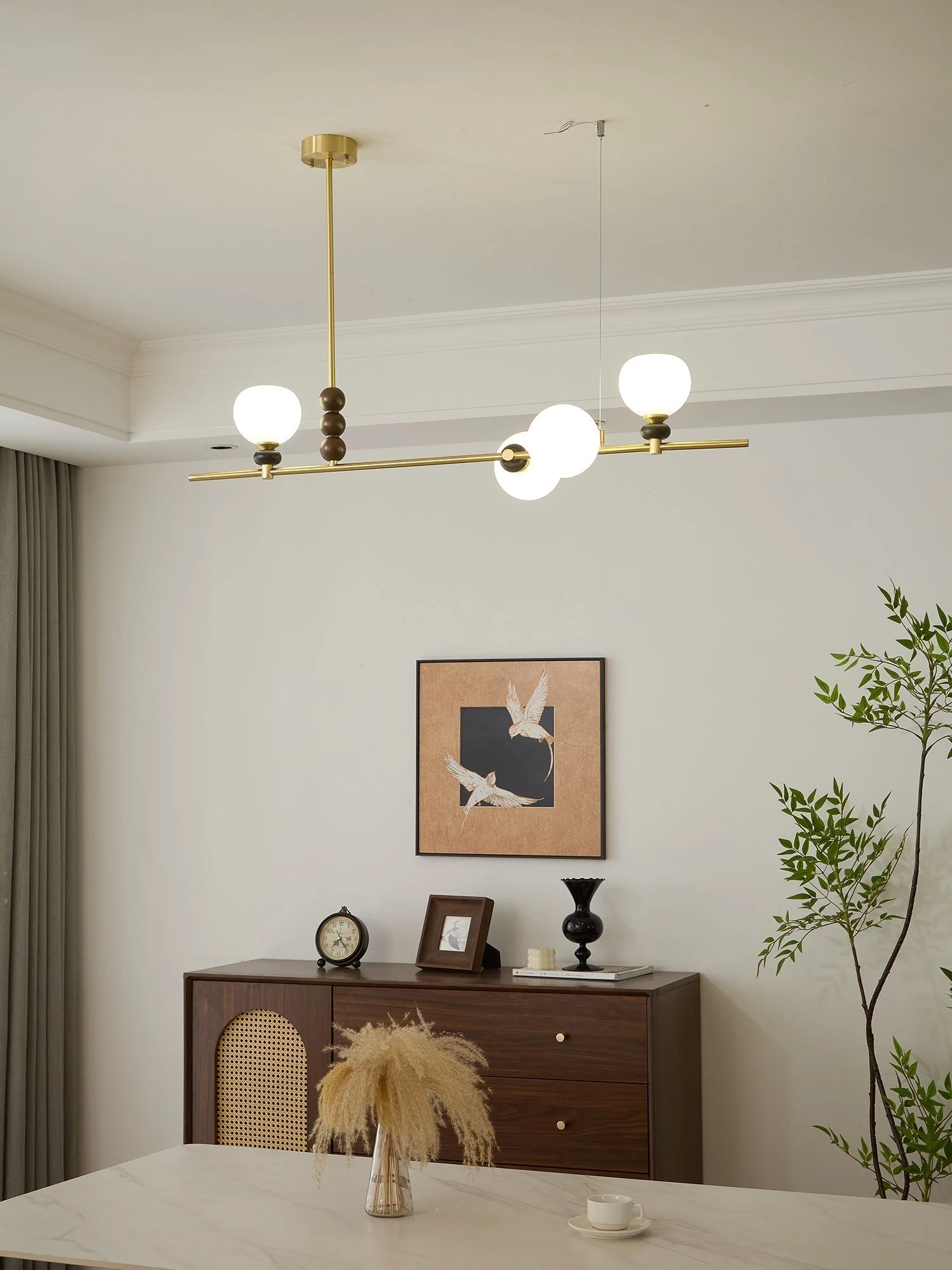 Solaren Wood Vintage Pendant Light - Image 27