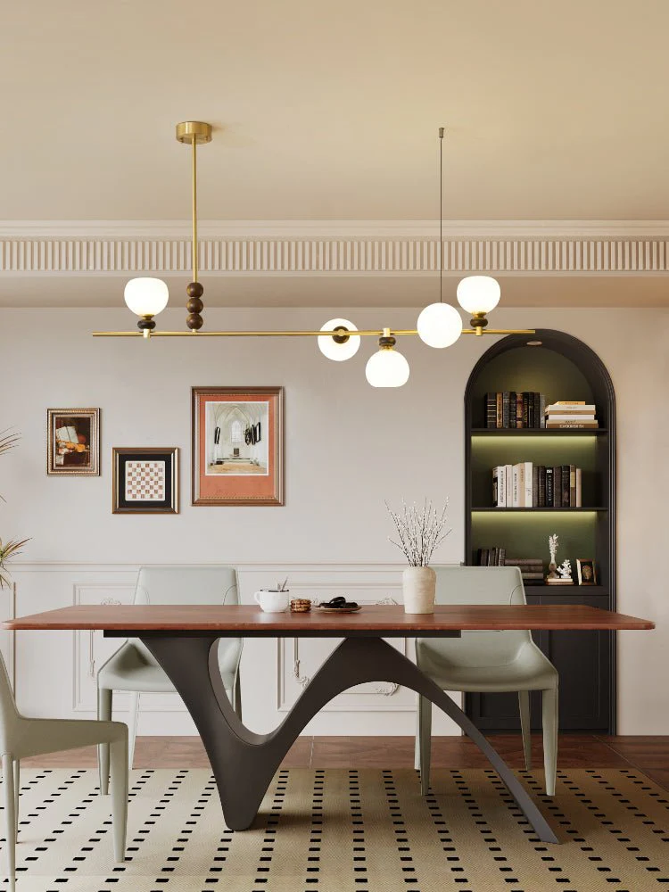 Solaren Wood Vintage Pendant Light - Image 3