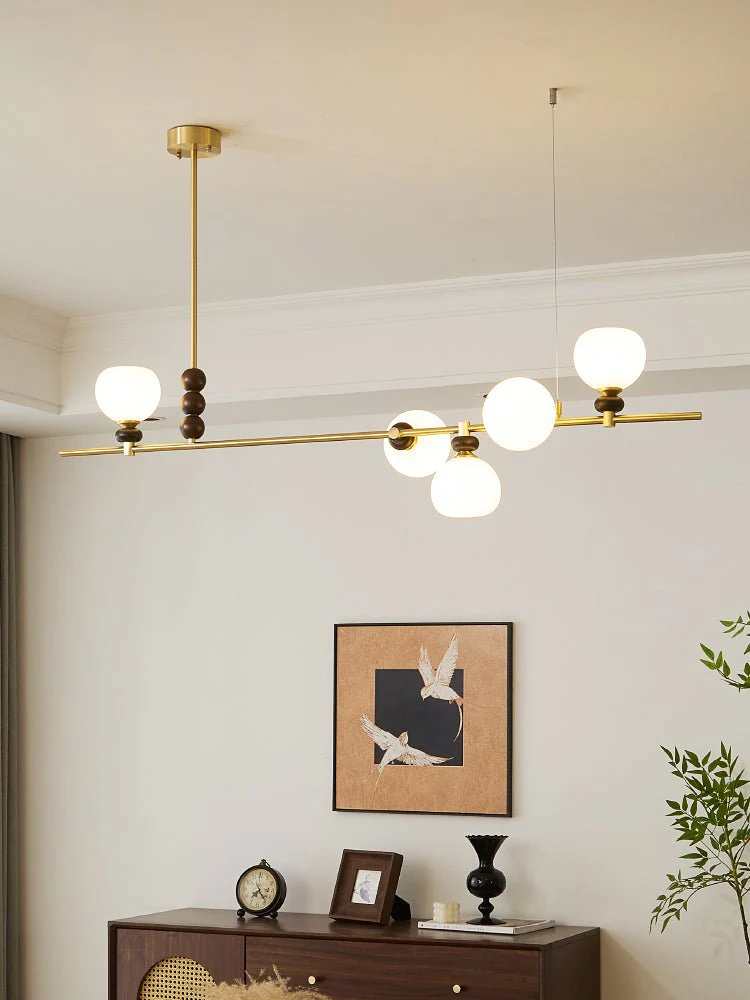 Solaren Wood Vintage Pendant Light - Image 6