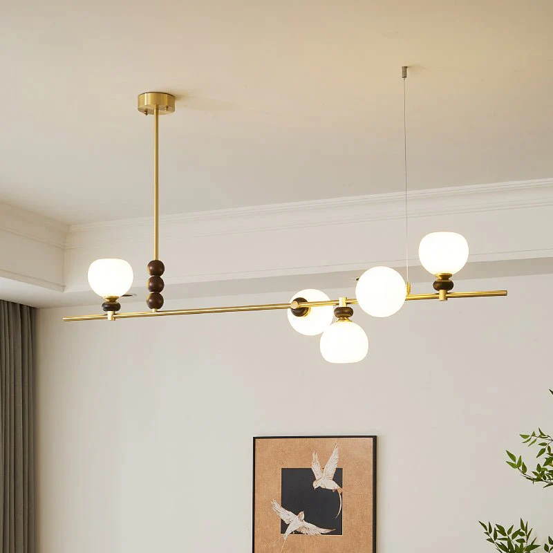 Solaren Wood Vintage Pendant Light - Image 8