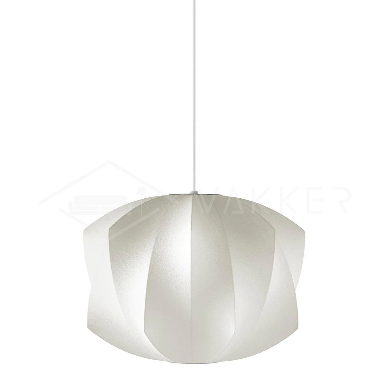 Solarnce Silk & Steel Pendant Lamp - Image 11