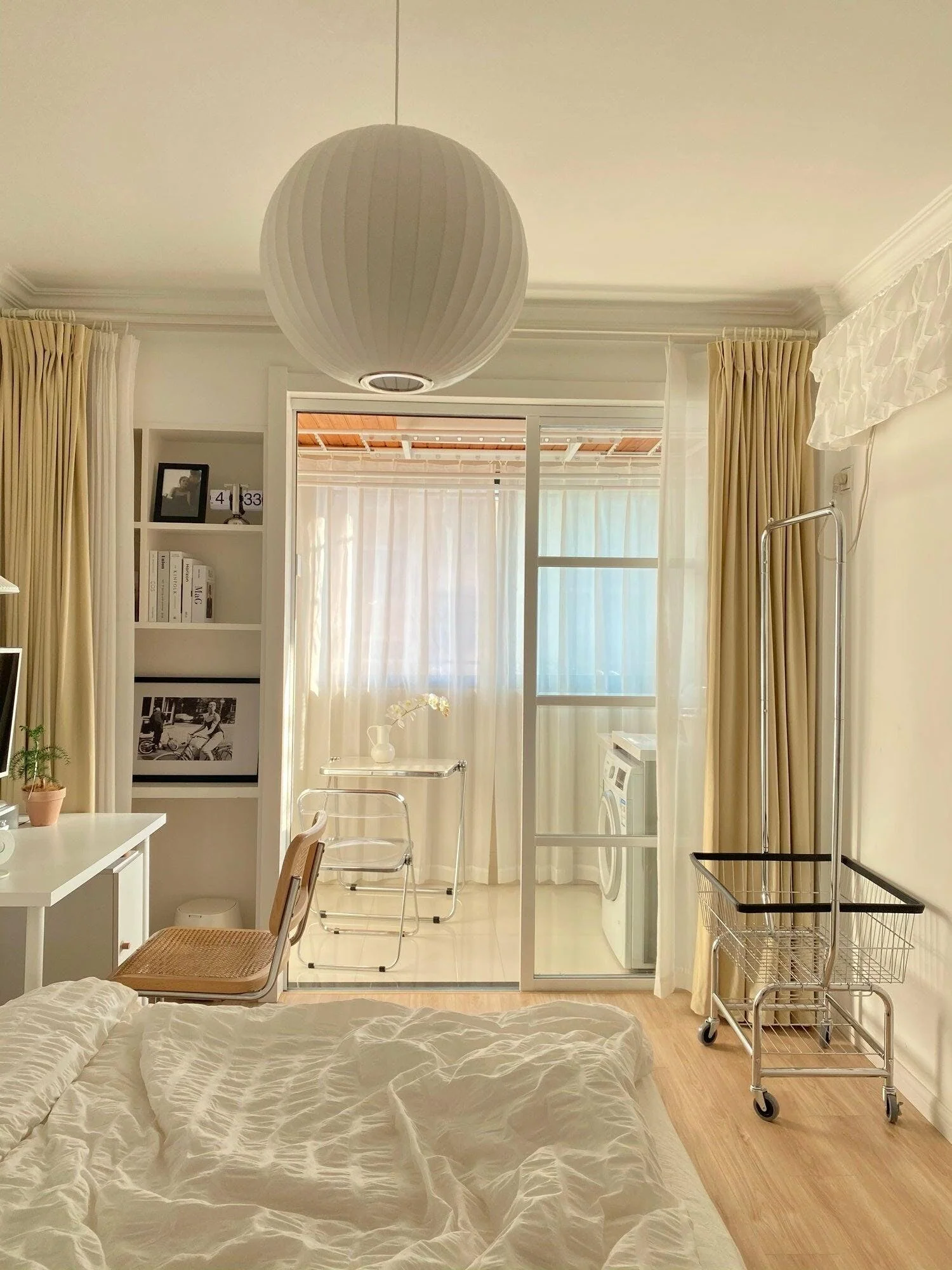 Solarnce Silk & Steel Pendant Lamp - Image 115