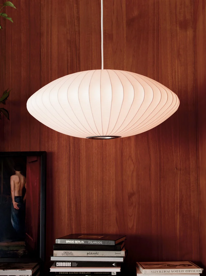 Solarnce Silk & Steel Pendant Lamp - Image 119