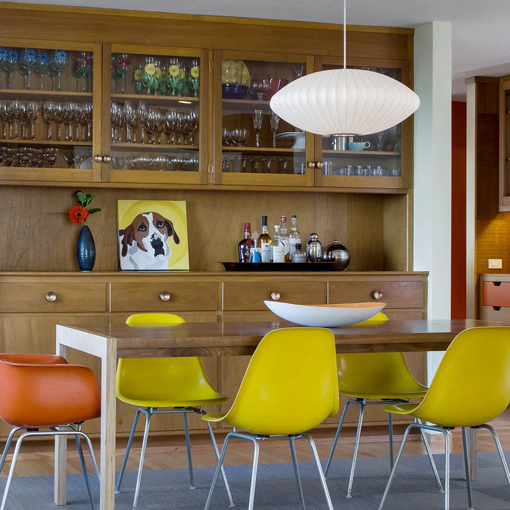 Solarnce Silk & Steel Pendant Lamp - Image 124