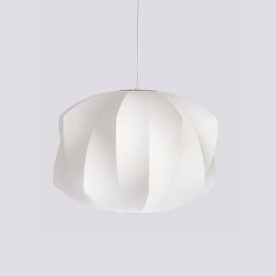 Solarnce Silk & Steel Pendant Lamp - Image 128