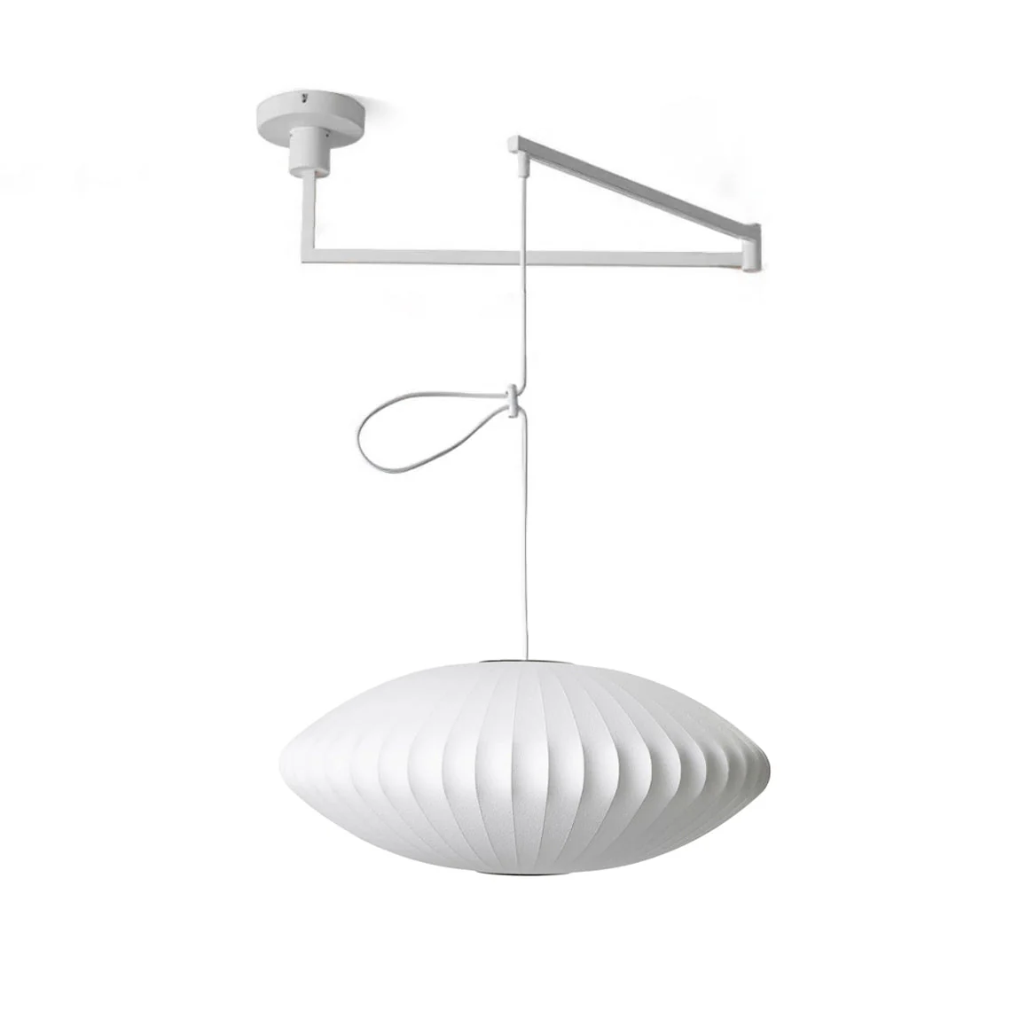 Solarnce Silk & Steel Pendant Lamp - Image 151