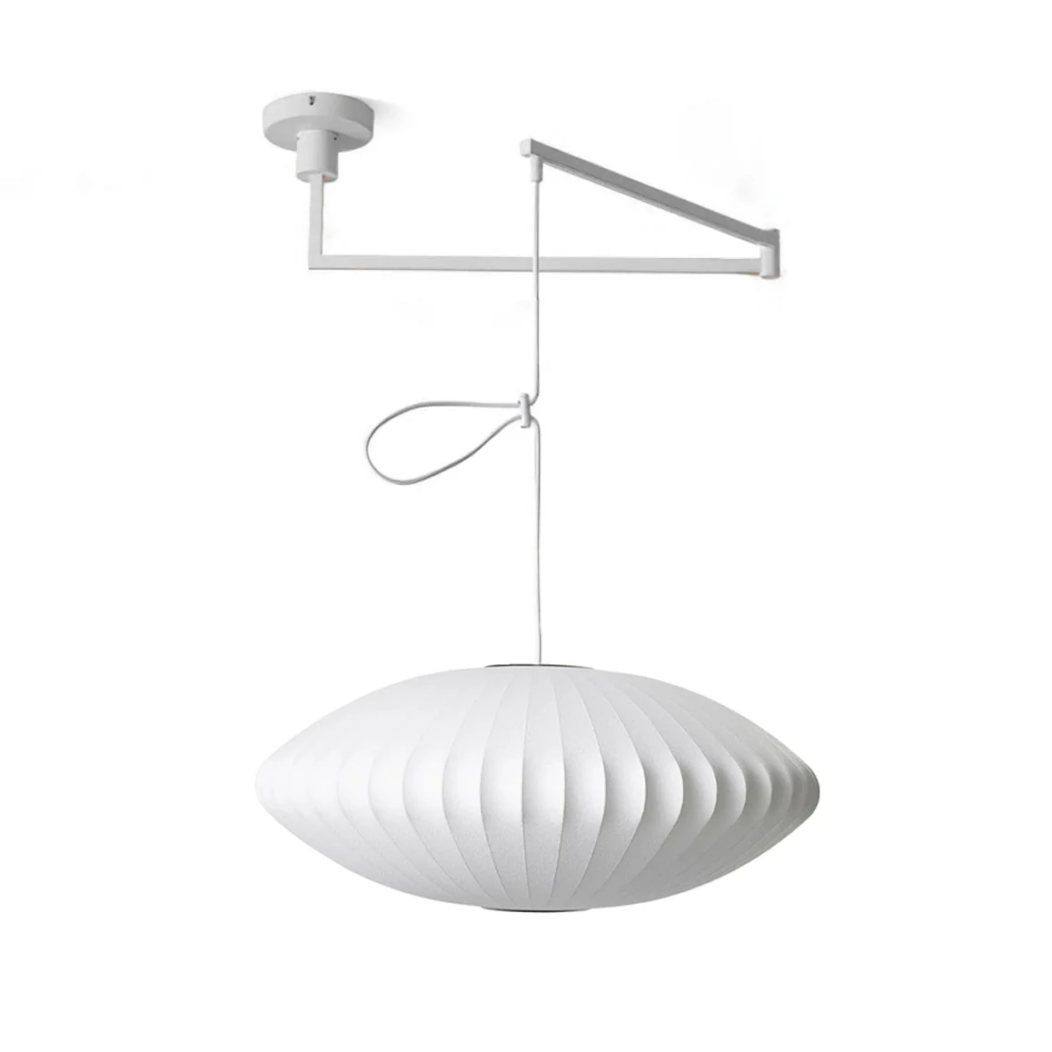 Solarnce Silk & Steel Pendant Lamp - Image 152