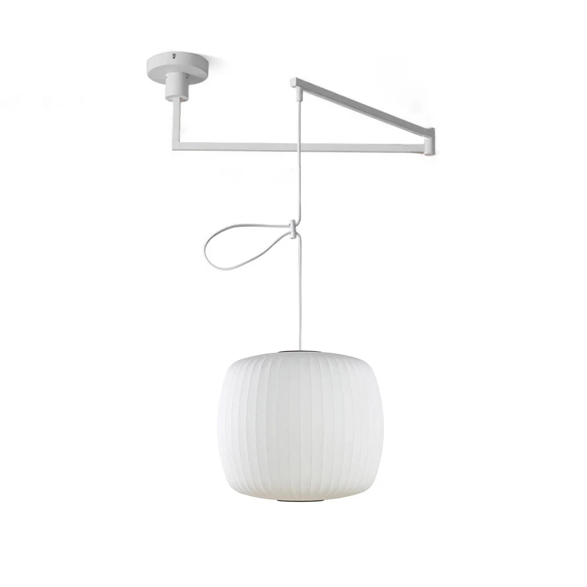 Solarnce Silk & Steel Pendant Lamp - Image 166