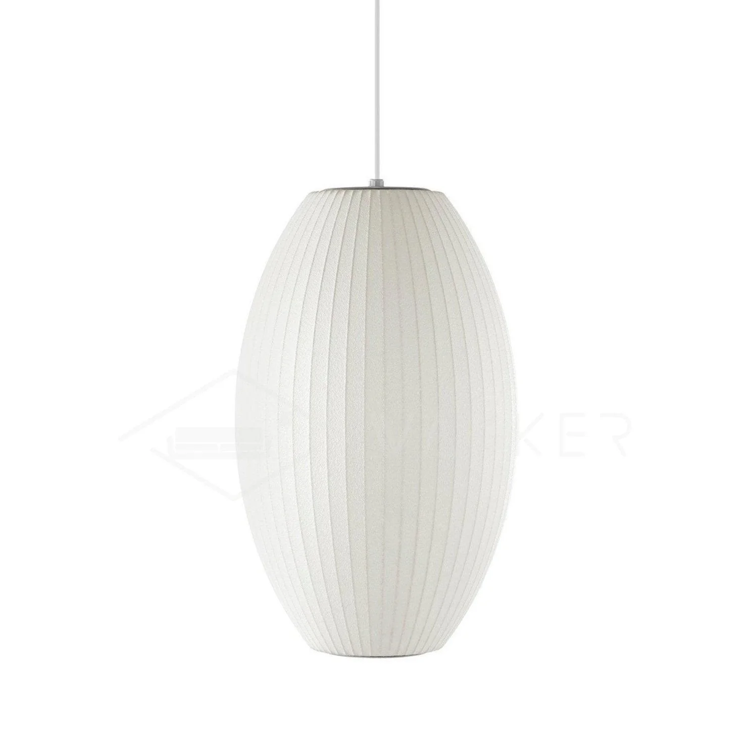 Solarnce Silk & Steel Pendant Lamp - Image 178