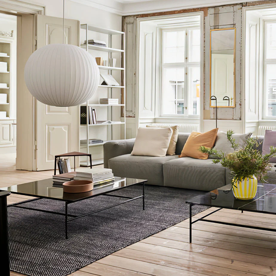 Solarnce Silk & Steel Pendant Lamp - Image 21