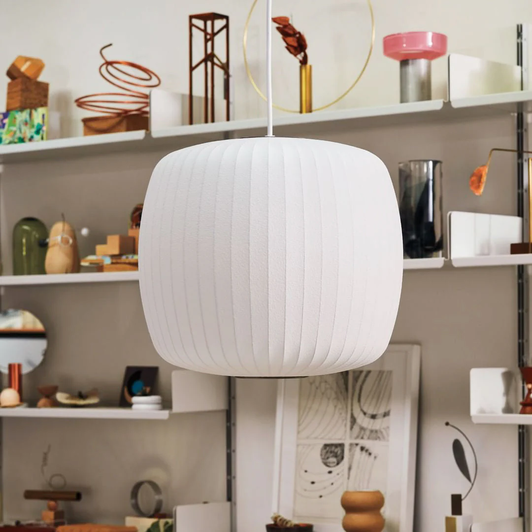 Solarnce Silk & Steel Pendant Lamp - Image 85