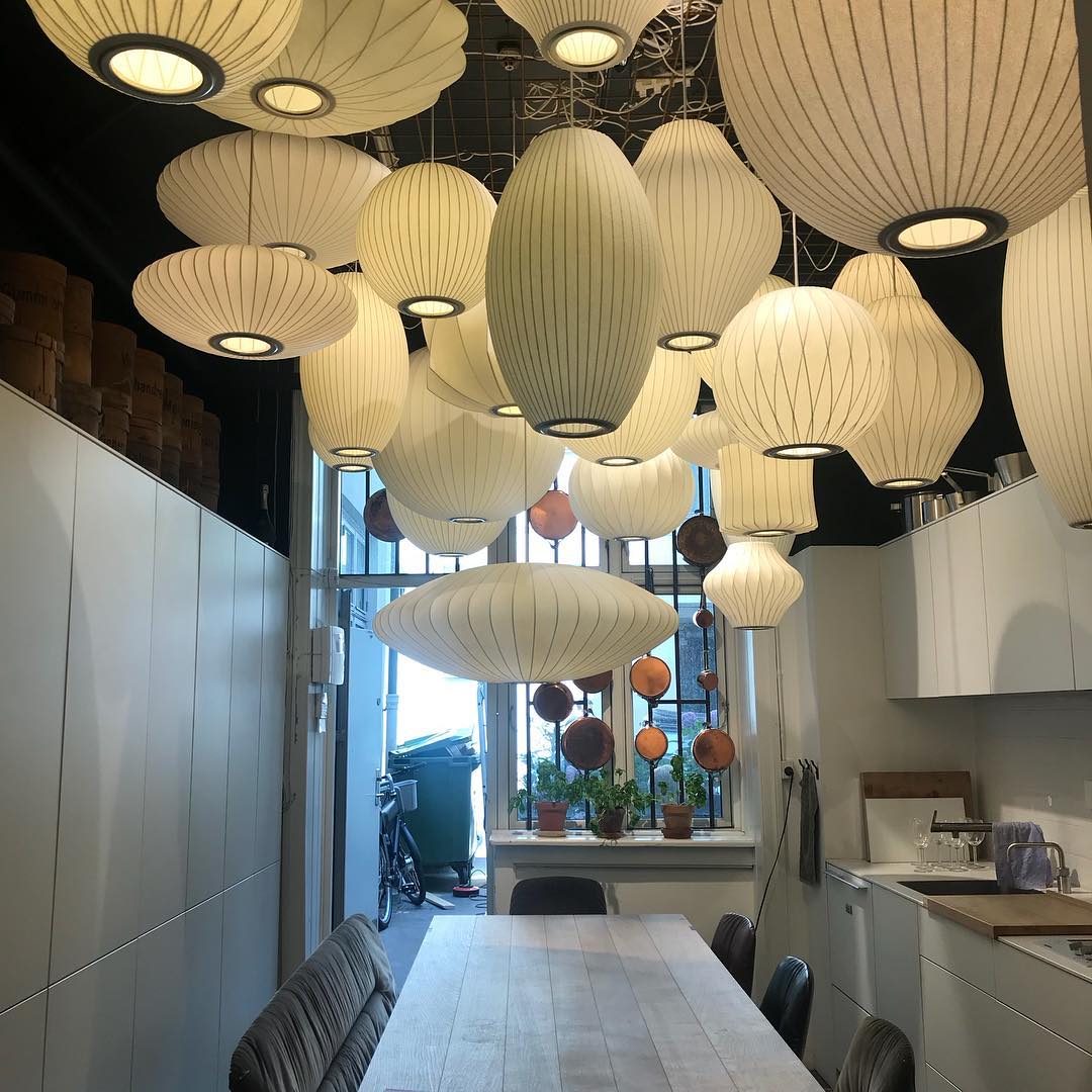 Solarnce Silk & Steel Pendant Lamp - Image 91