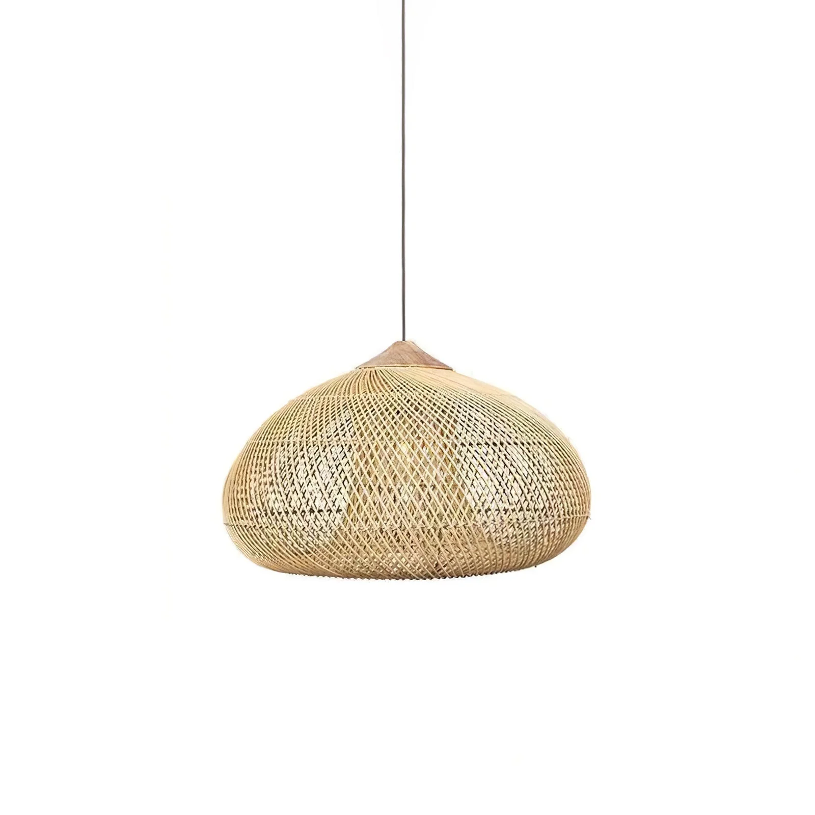 Solavn Rattan Wood Pendant Lamp - Image 42