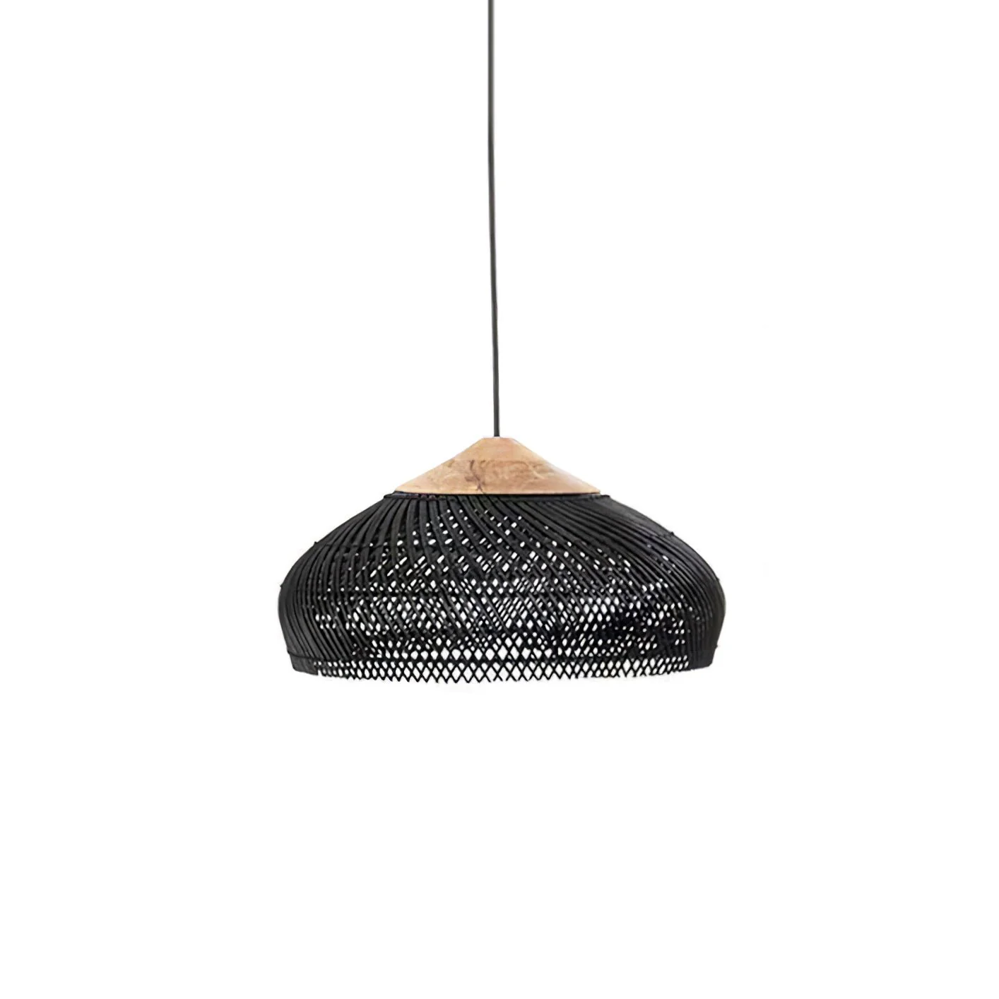 Solavn Rattan Wood Pendant Lamp - Image 97