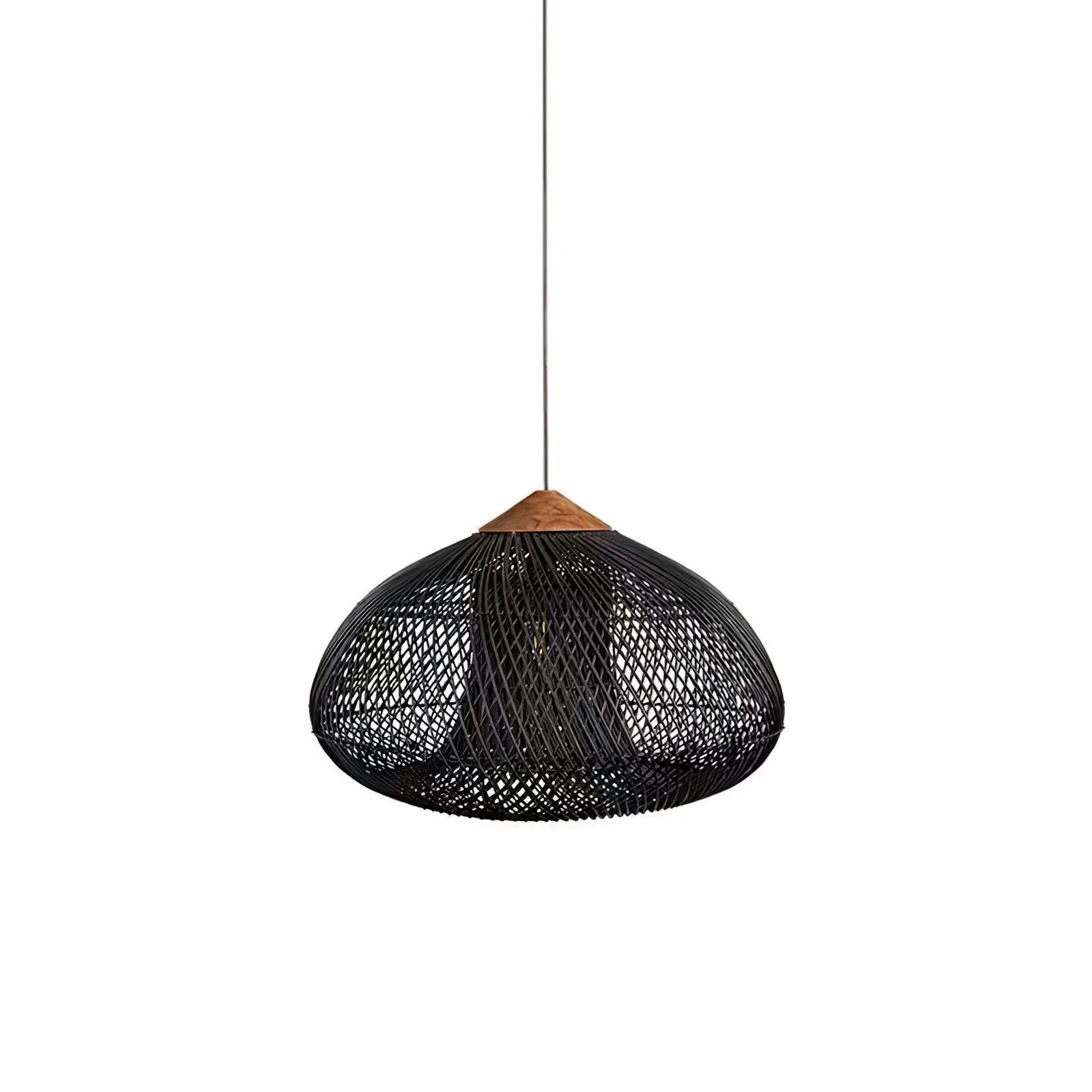 Solavn Rattan Wood Pendant Lamp - Image 98