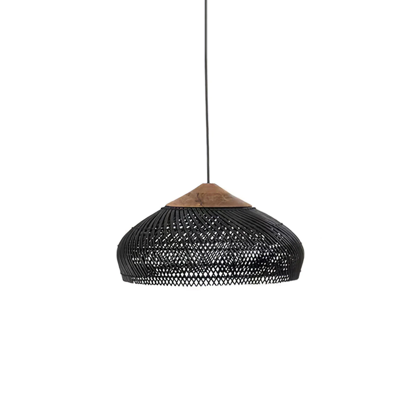 Solavn Rattan Wood Pendant Lamp - Image 99