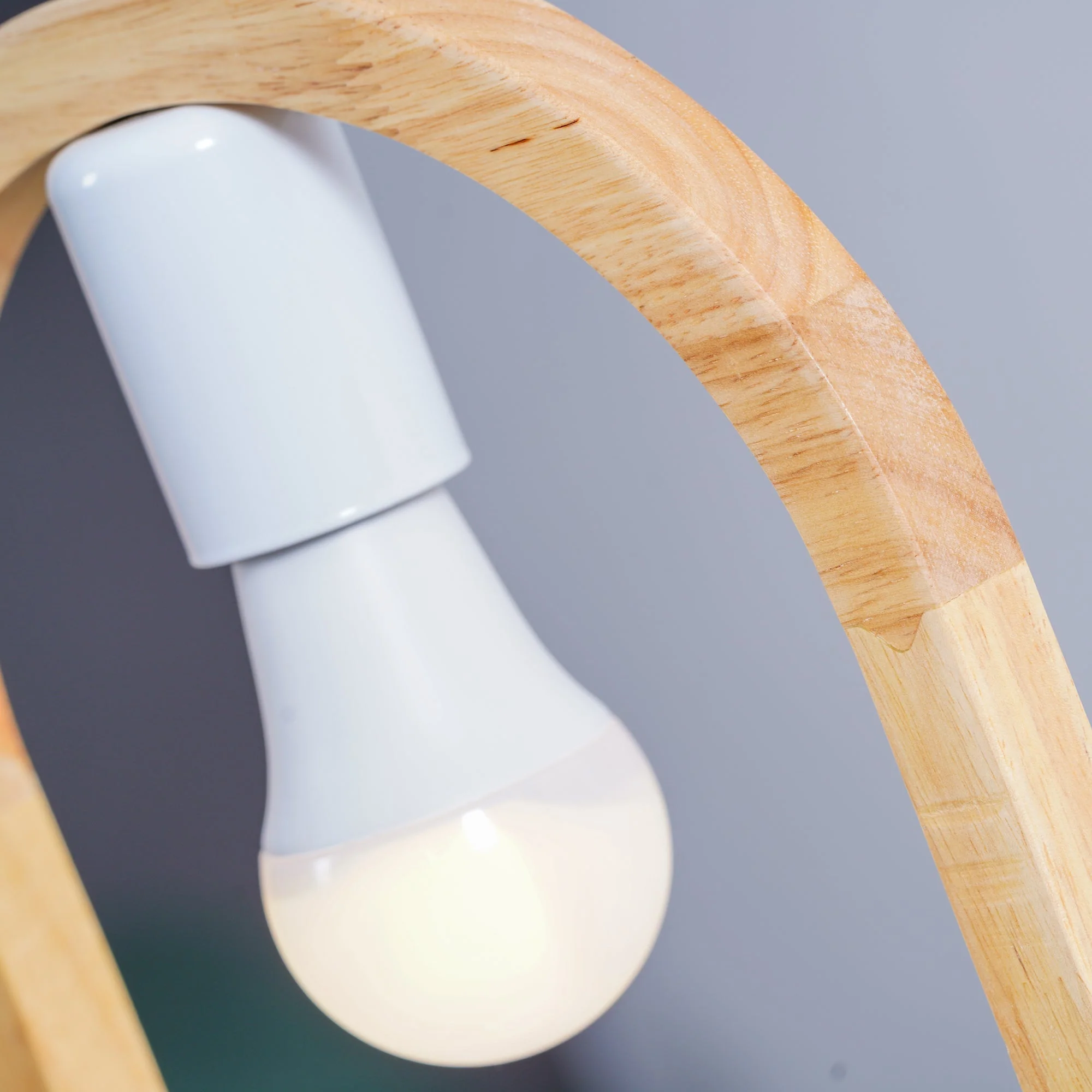 Solece Wood Resin Pendant Light - Image 23