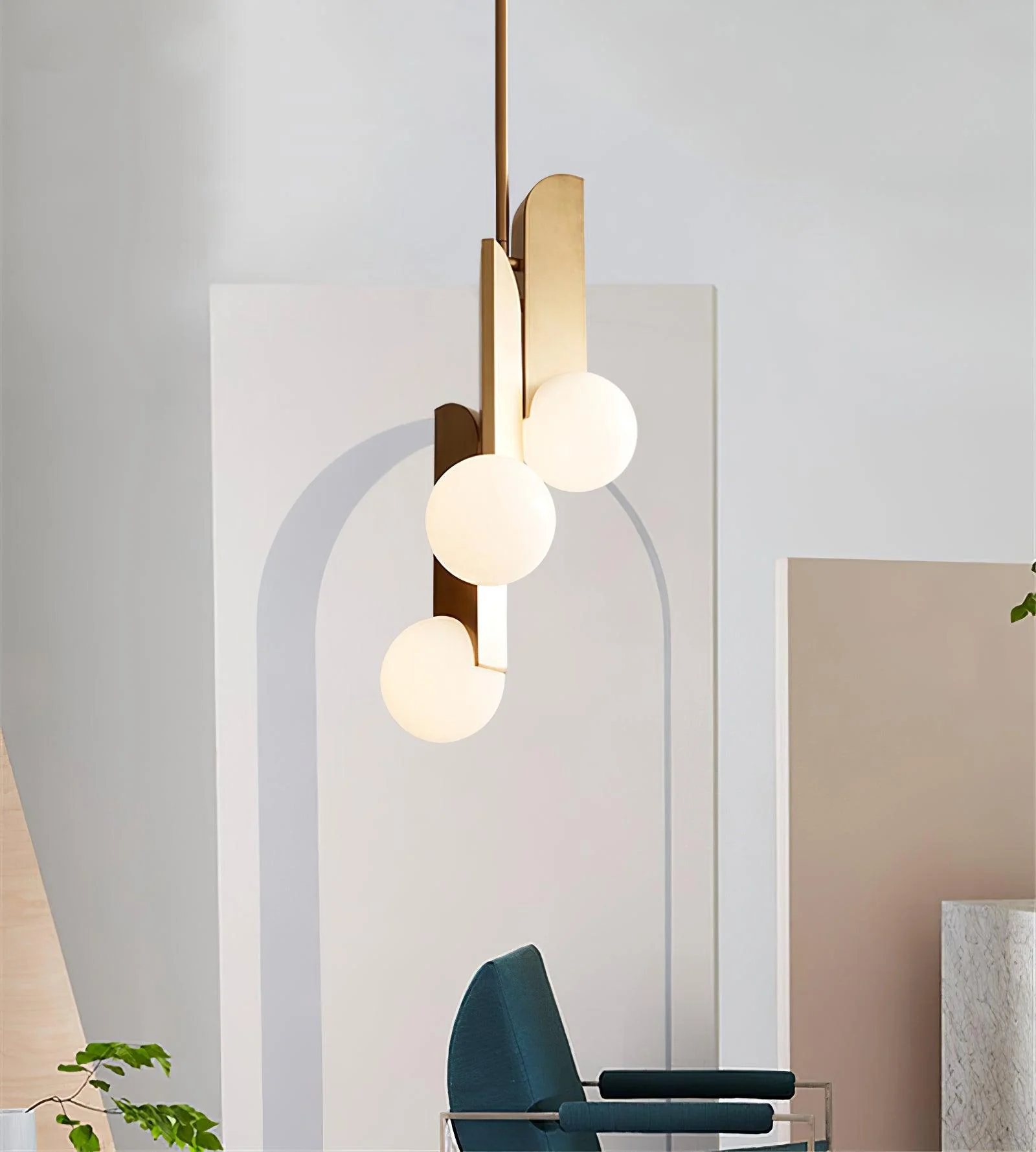 Solis Elegant Glass Pendant Lamp - Image 10