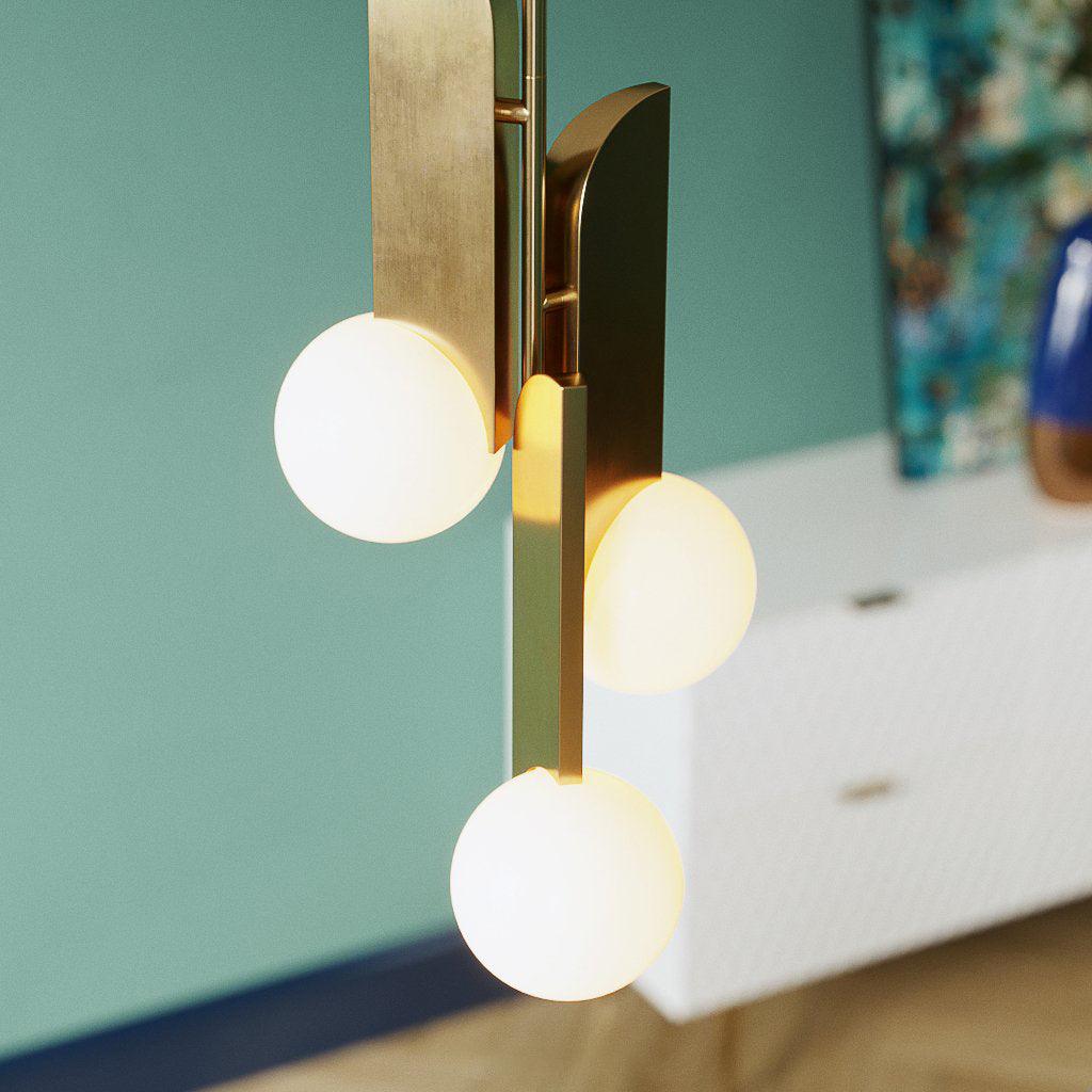 Solis Elegant Glass Pendant Lamp - Image 13
