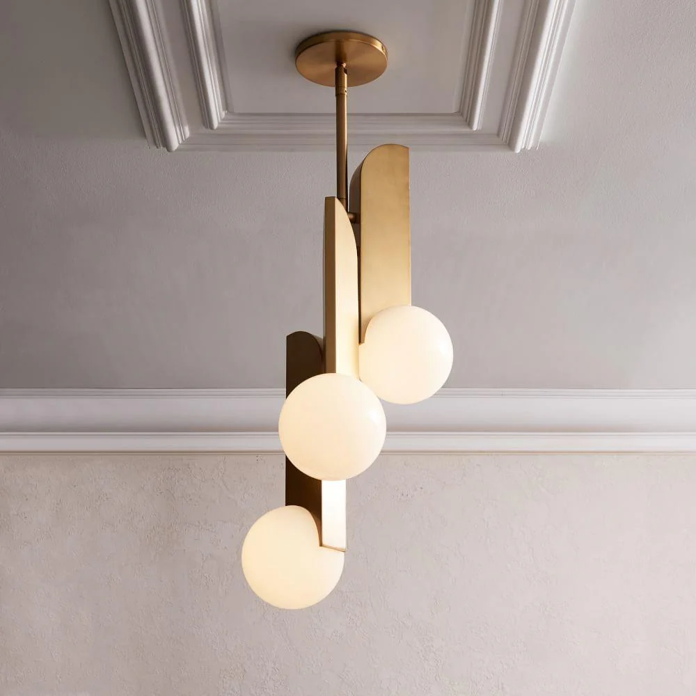 Solis Elegant Glass Pendant Lamp - Image 15