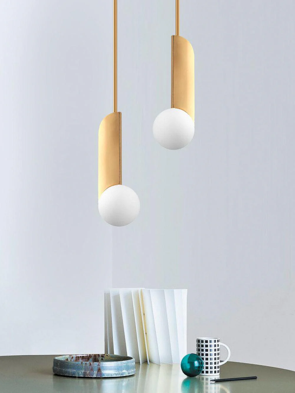 Solis Elegant Glass Pendant Lamp - Image 18